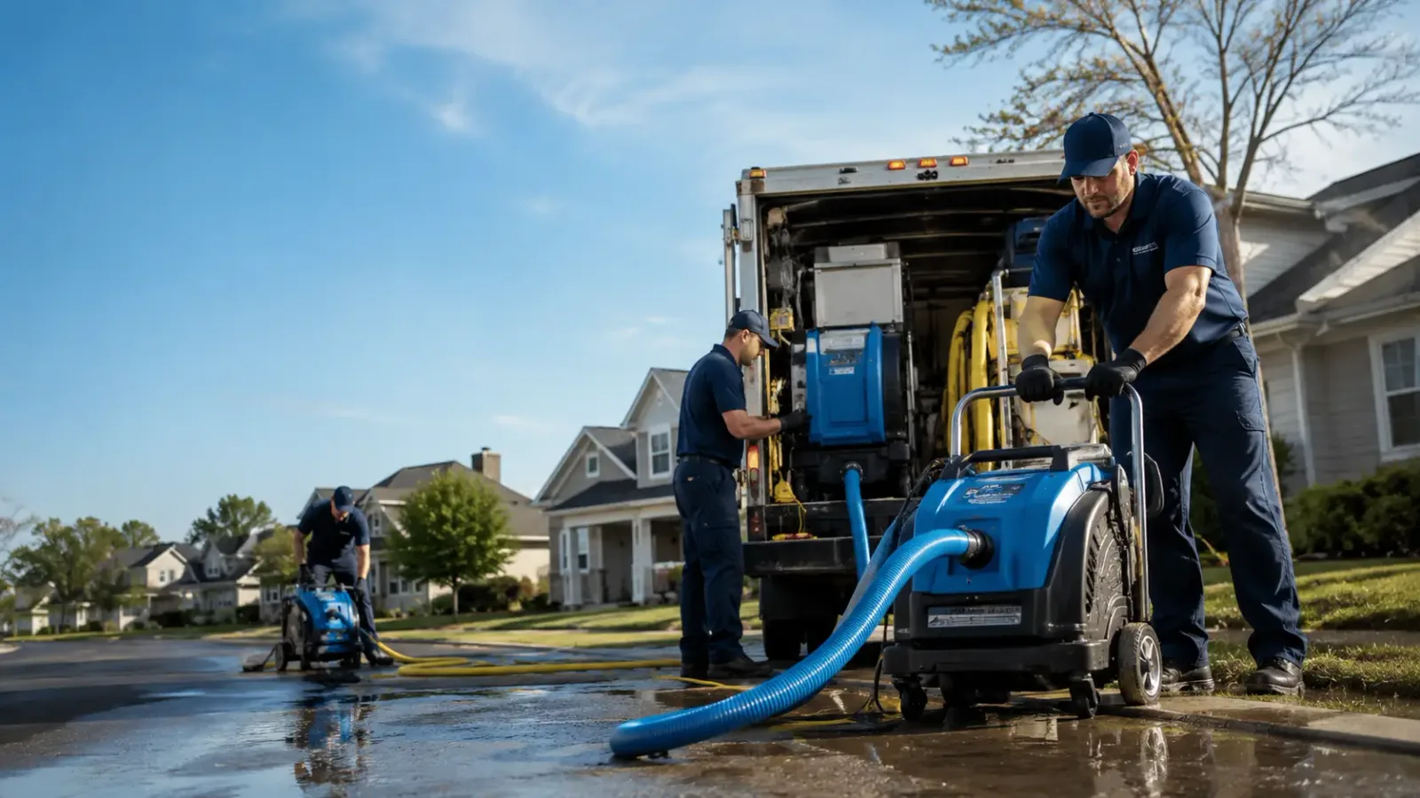 Flood Damage Cleanup in Ida, MI